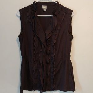 Used converse girl top Size M color brown